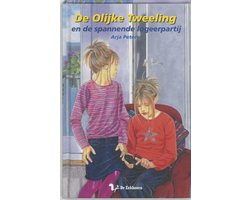 Omslag van De olijke tweeling en de spannende logeerpartij