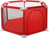 INSMA Baby Speelbox - Kruipbox - Grondbox - Playpen - Kinderbox - Baby Boxen - Rood