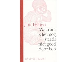 Omslag van Waarom ik het nog steeds niet goed door heb