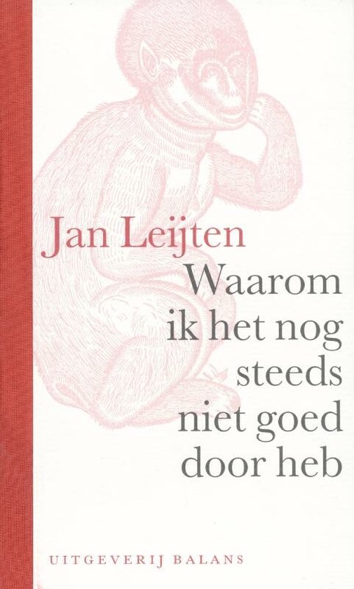 Cover van het boek 'Waarom ik het nog steeds niet goed door heb' van J. Leijten