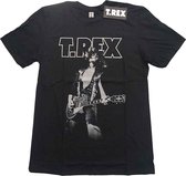 T. Rex Heren Tshirt -XL- Glam Zwart