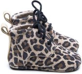 Mavies Classic Babyschoentjes Leopard / Gold Mt. XS