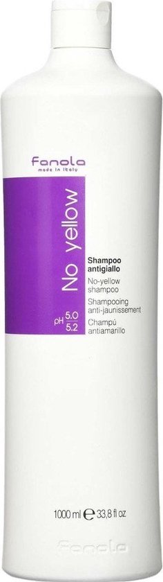 Fanola No Yellow Shampoo - 1000 ml | bol.com