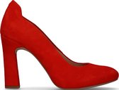 Unisa Pascual Pumps -  High Heels Schoenen - Hoge Hak - Dames - Rood - Maat 37