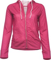 BiggYoga-Aura-Hoody-Met rits-Roze-Yoga Collectie-Yoga-Fitness-S