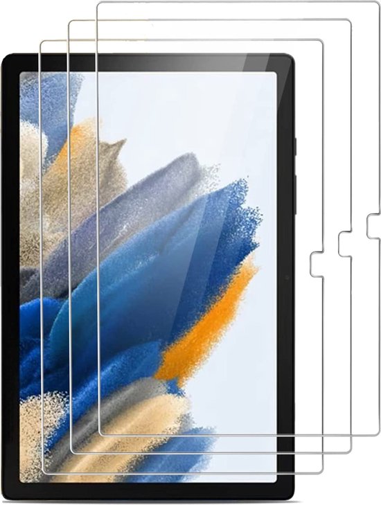 Arara Screenprotector Geschikt voor Samsung Galaxy Tab A8 screenprotector - Samsung Galaxy Tab A8 (2021/2022) gehard glas - temperd glass Samsung Galaxy Tab A8 (10.5) - 3 stuks
