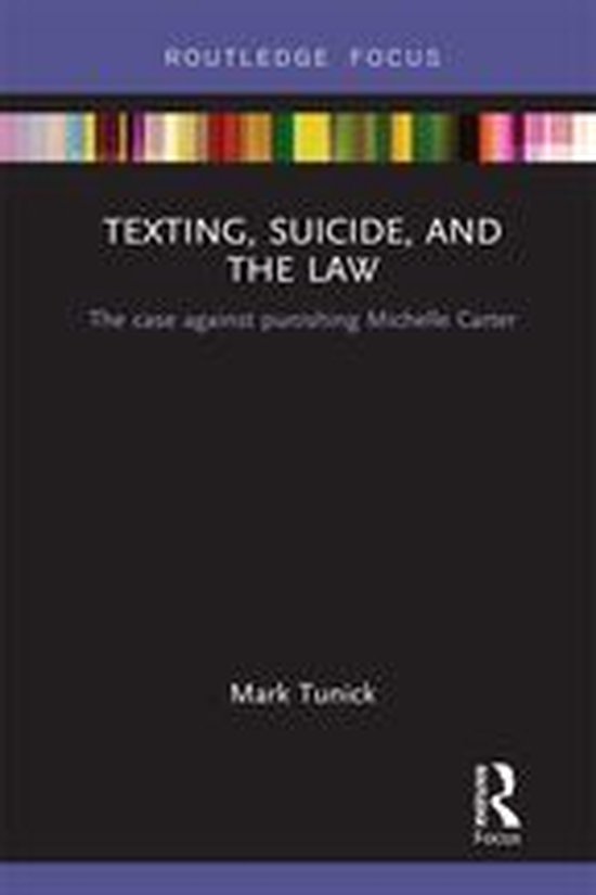 Texting, Suicide, and the Law - cover