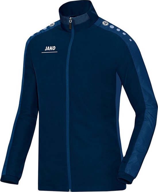 Jako - Presentation jacket Striker Senior - Sportvest Heren Blauw - XL - marine/nachtblauw