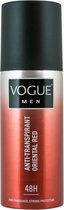 6x Vogue Anti-Transpirant Oriental Red 150 ml