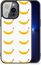 Telefoonhoesje met Naam iPhone 13 Pro Silicone Back Cover met Zwarte rand Banana