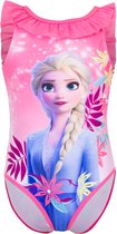 Disney Frozen II badpak -  Elsa - Donkerroze - Maat 128