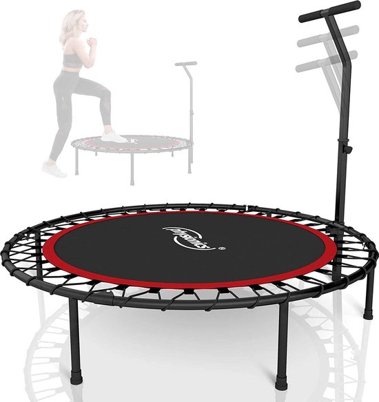 Physionics Fitness trampoline diameter 101 cm, in hoogte verstelbare