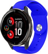 Strap-it Garmin Venu 2 Plus sport band - blauw