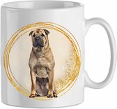 Mok Sharpei 1.5 | Hond| Cadeau| Cadeau | Beker 31 CL