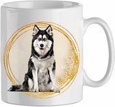 Mok Siberische Husky 1.5 | Hond| Cadeau| Cadeau | Beker 31 CL