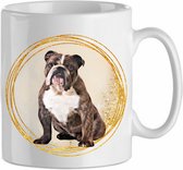 Mok Engelse Bulldog 1.4 | Hond| Cadeau| Cadeau | Beker 31 CL