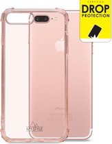 Apple iPhone 7 Plus Hoesje - My Style - Protective Flex Serie - TPU Backcover - Soft Pink - Hoesje Geschikt Voor Apple iPhone 7 Plus