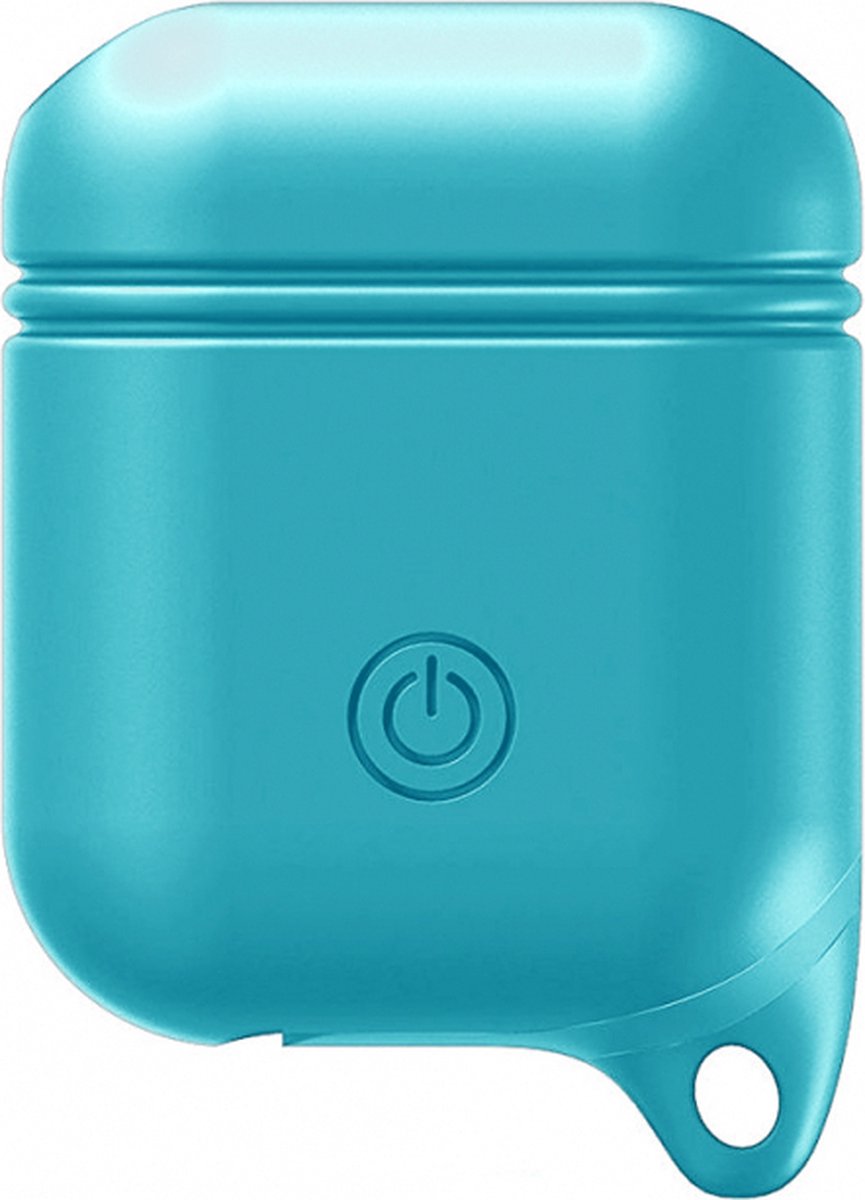 Xccess Shockproof Siliconen Hoesje voor Apple AirPods 1 - Turquoise
