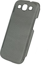 Samsung Galaxy S3 Hoesje - Xccess - Metal Air Serie - Aluminium Backcover - Zwart - Hoesje Geschikt Voor Samsung Galaxy S3
