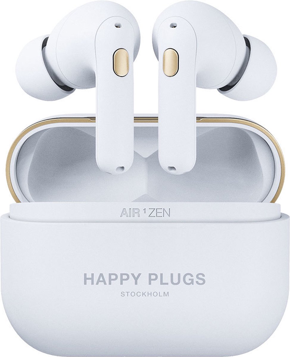 Happy Plugs Air 1 Zen Casque Sans fil Ecouteurs Musique Bluetooth Blanc |  bol.com