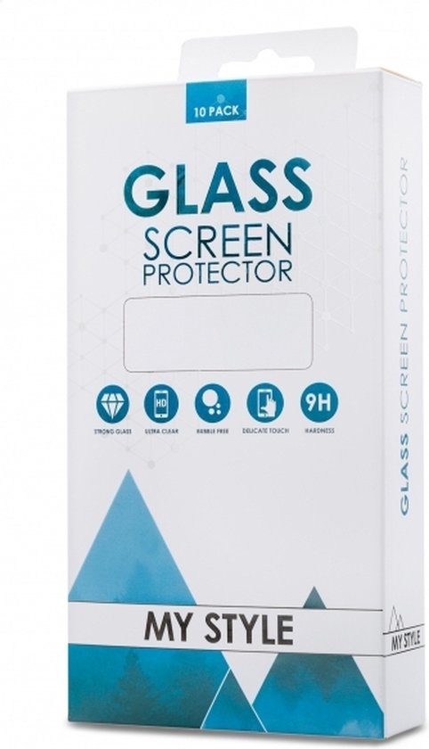 Protecteur d'Écran en Tempered Glass My Style pour Samsung Galaxy A31 Clair (Paquet de 10)