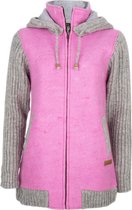 Gebreid Wollen Vest Dames met voering - W Baseball ZH Pink XXL