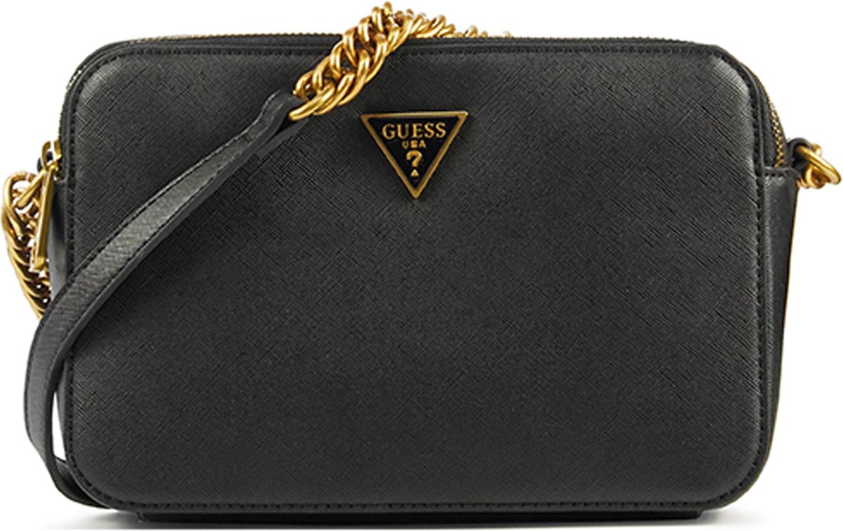 GUESS Crossbodytas Dames / Handtas Leer Aura camera bag Zwart