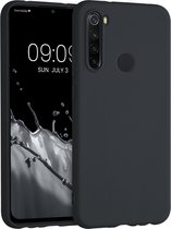 kwmobile telefoonhoesje geschikt voor Xiaomi Redmi Note 8 (2019 / 2021) - Hoesje voor smartphone - Back cover in bosbesblauw