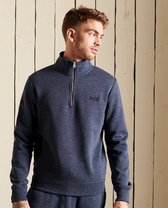 Superdry Heren Trui VINTAGE LOGO EMB ZIP HENLEY