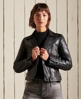 Superdry Dames Klassiek Leren Bikerjack