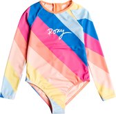 Roxy - UV Zwempak voor meisjes - Touch Of Rainbow - Korte mouw - Regatta Over The Rainbow - maat 92cm