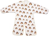Bib-Apron-Sleeves Rainbow Brown