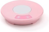 Isomes 2-in-1 Theewarmer & Drankkoeler - Elektrisch - Compact - USB Oplaadbaar - 15x3 cm - Roze