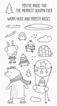 Warm Hugs and Frosty Kisses Clear Stamps (CS-508)
