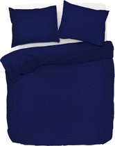 Beter Bed Select Dekbedovertrek Riff - 140 x 200/220 cm - blauw