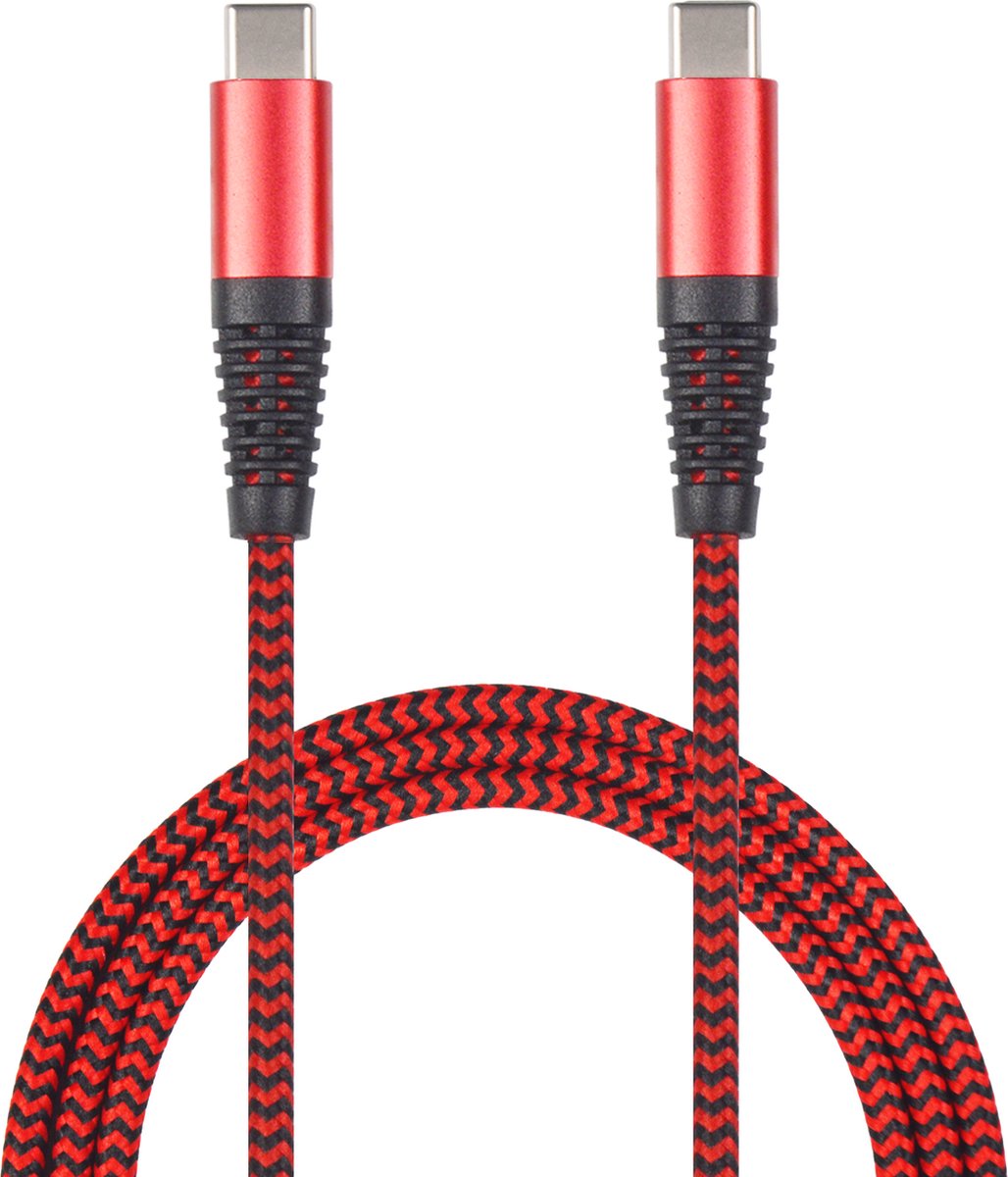 2GO 797195 USB-kabel 1 m USB 3.2 Gen 1 (3.1 Gen 1) USB C Rood