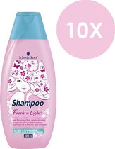 Schwarzkopf Fresh-n Light Shampoo - 10 x 400 ml