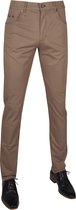 Brax - Fancy Cooper Broek Bruin - Regular-fit - Broek Heren maat W 34 - L 30