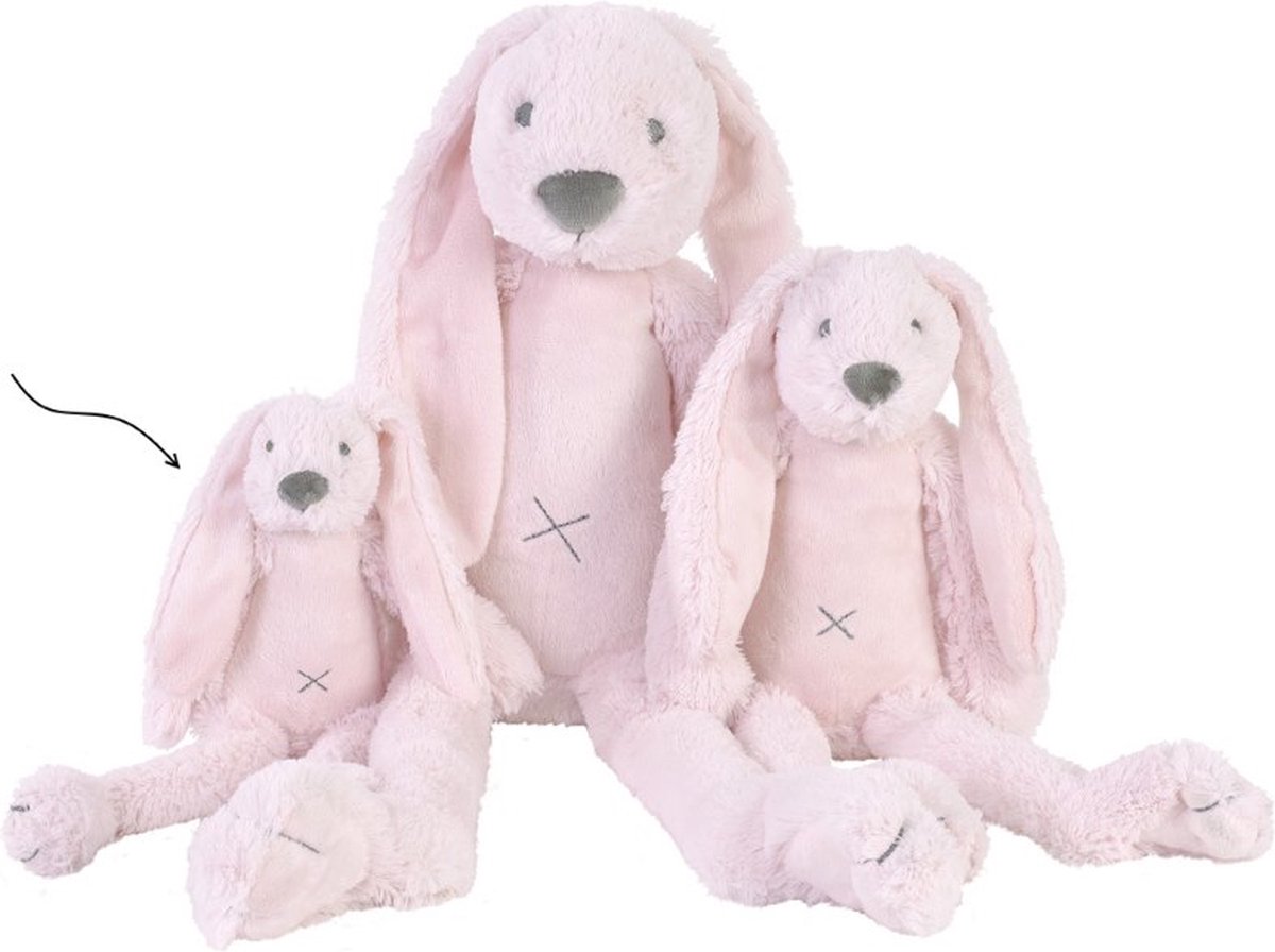 Happy Horse Konijn Richie Knuffel 28cm - Roze - Baby knuffel — afbeelding 3