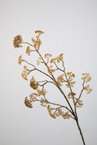 Kunsttak - bessentak - topkwaliteit decoratie - 2 stuks - zijden plant - Bruin - 109 cm hoog