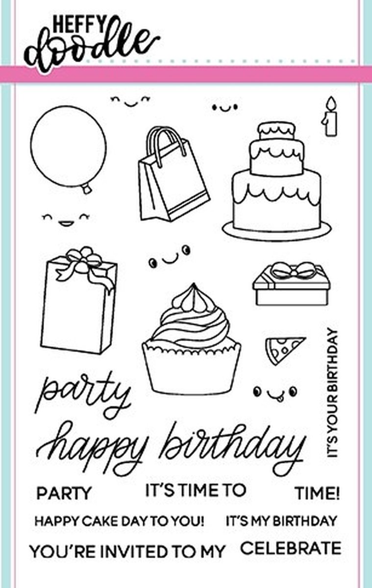 Party Palooza Stamps (HFD0060)