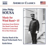 Navy Marine Band Of The Royal Nethe & Keith Brion - Music For Wind Band Vol.15 (CD)