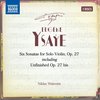 Niklas Walentin - Six Sonatas For Violin Solo, Op. 27 (Including Unf (2 CD)