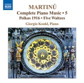 Martinu: Piano Music 5