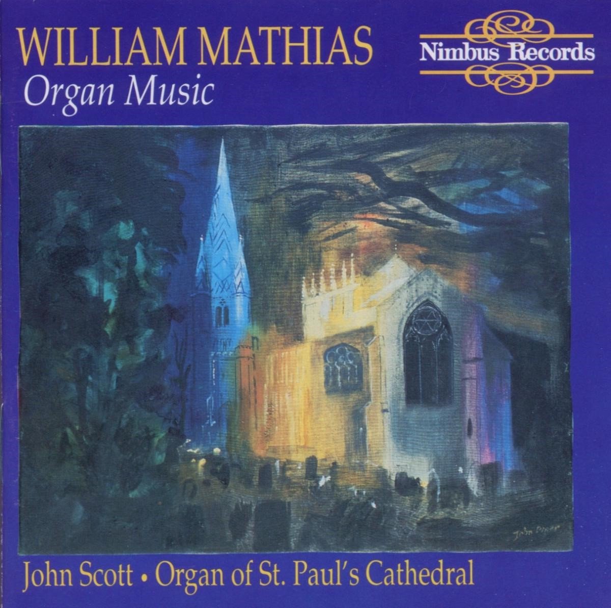 John Scott - Mathias: Organ Music (CD)