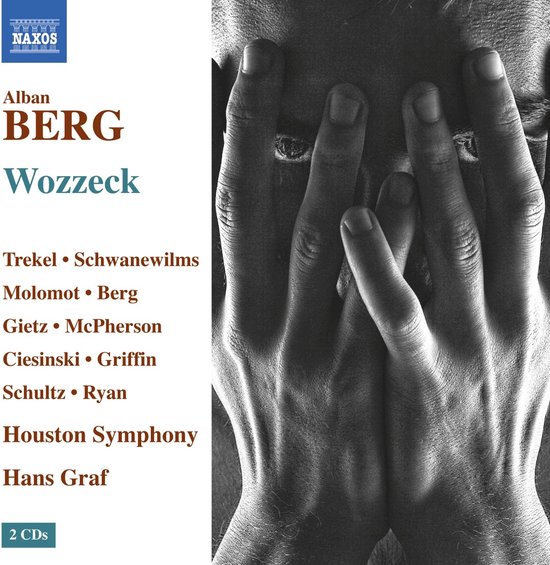 Alban Berg Wozzeck 2 CD's met handen over gezicht