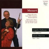 Angèle Dubeau & Alain Marion - Mozart: Opera For Two: Late 18th Century Transcriptions (CD)