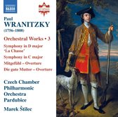 Czech Chamber Philharmonic Orchestra Pardubice, Marek Štilec - Wranitzky: Orchestral Works, Vol. 3 (CD)