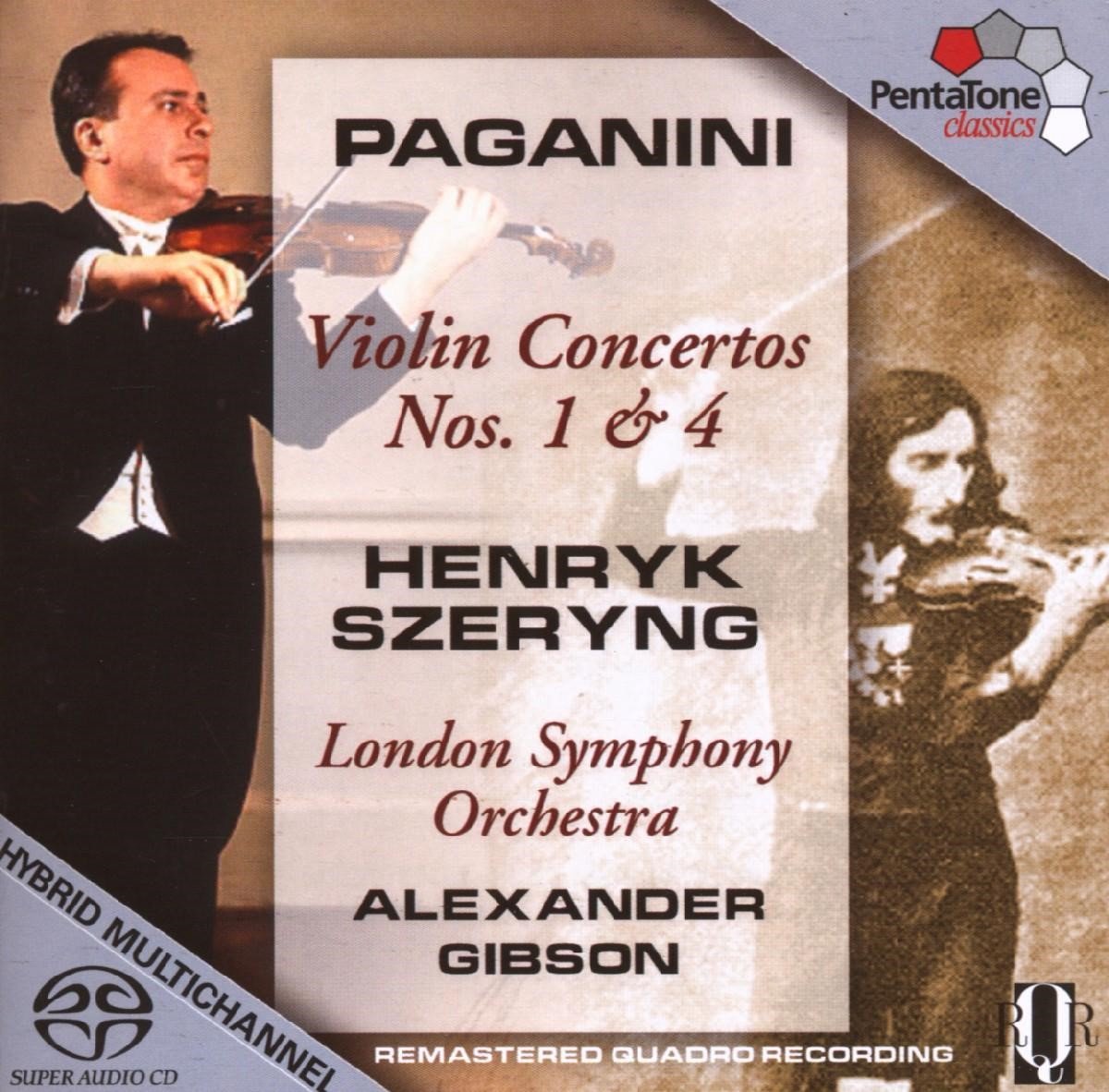 London Symphony Orchestra - Paganini: Violin Concertos Nos.1 & 4 (Super Audio CD)