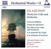 Moscow Symphony Orchestra, Igor Golovchin - Glazunov: Orchestral Works 11, Works For Cello And Orchestra (CD)